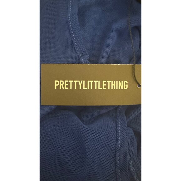 PrettyLittleThing Blue Maxi Dress - Picture 8 of 14